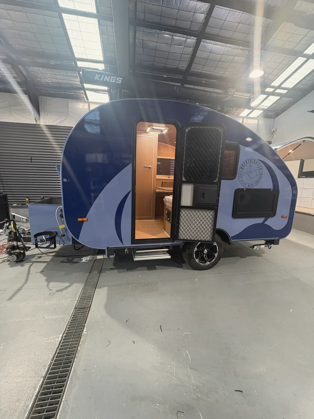 The new Breath Max, full-height door open