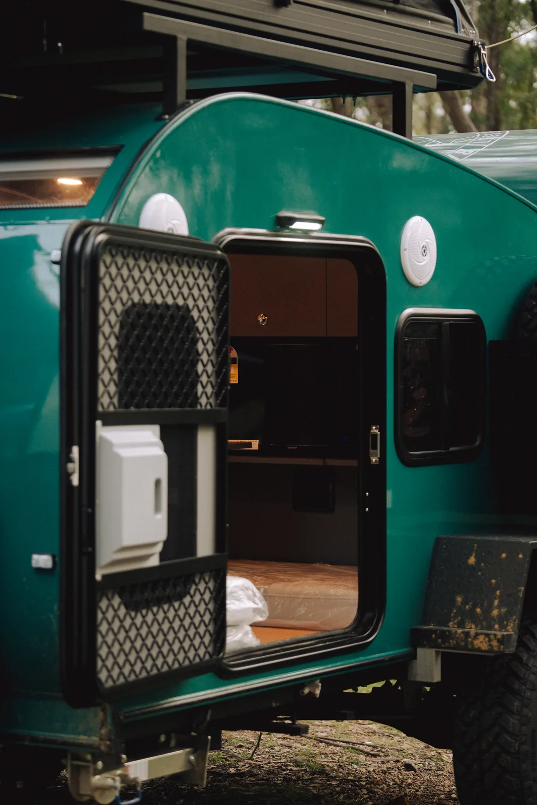 Breath Plus interior cabin through open side door