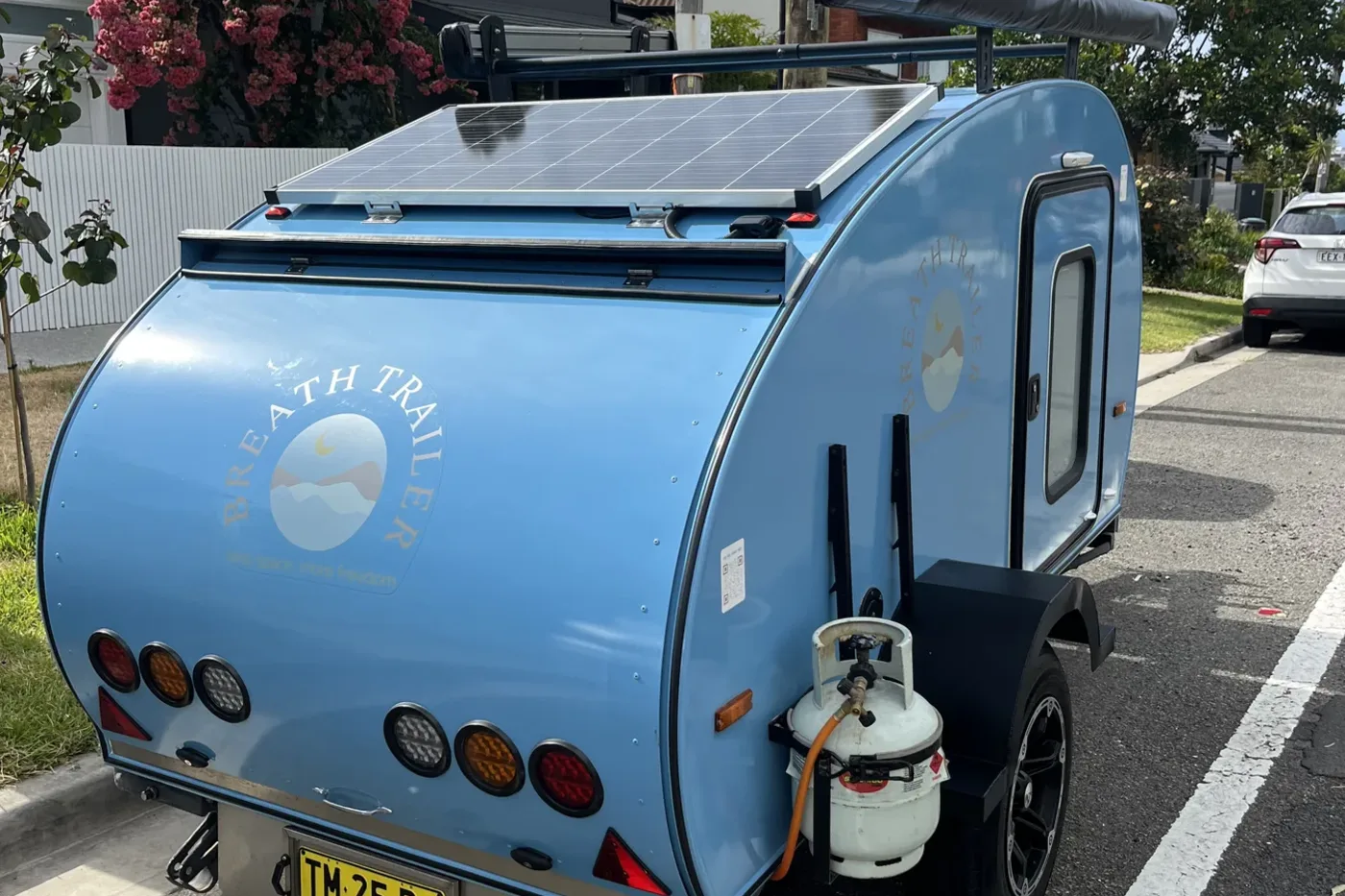Breath Essential parked on an Australian street