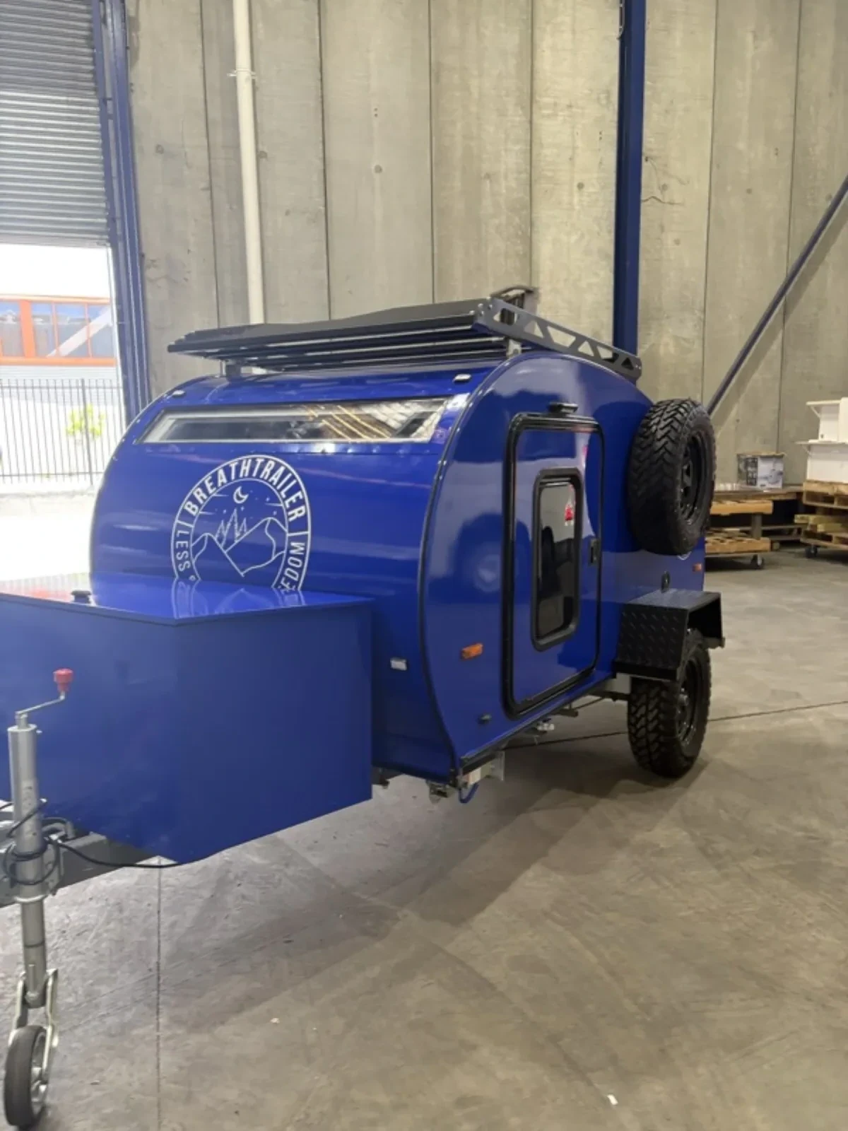 Breath Plus blue 3/4 front warehouse