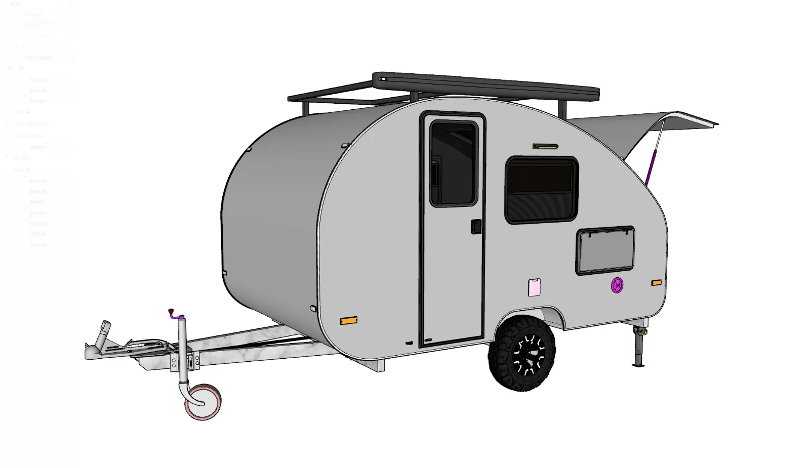 Breath Max 3D full exterior render